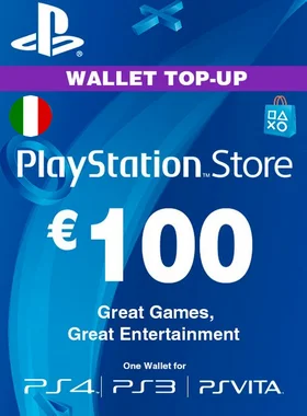 €100 PlayStation Network Card IT