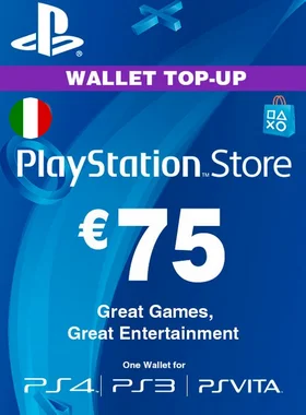 €75 PlayStation Network Card IT