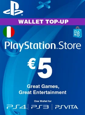€5 PlayStation Network Card IT
