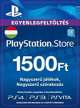 1500 HUF PlayStation Network Card HU