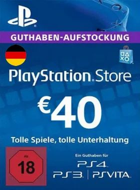 €40 PlayStation Network Card DE