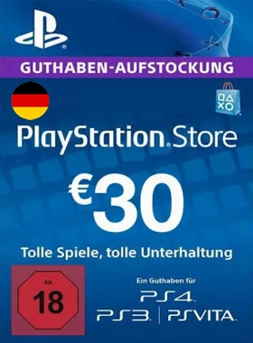 €30 PlayStation Network Card DE