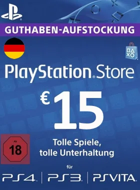 €15 PlayStation Network Card DE