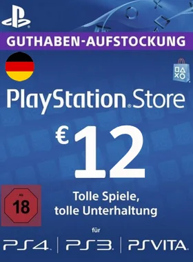 €12 PlayStation Network Card DE