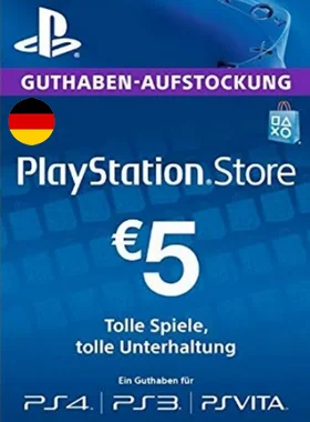 €5 PlayStation Network Card DE