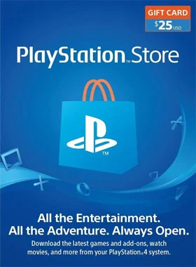 $25 PSN US Card