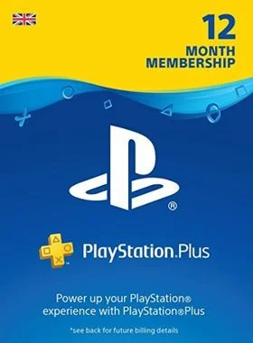PS Plus 12 Month Membership UK