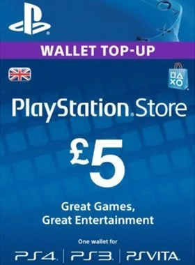 £5 PlayStation PSN Card UK
