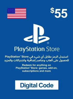 $55 PlayStation Network Card US