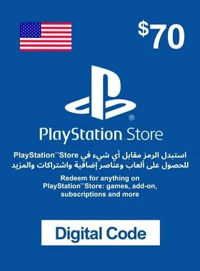 $70 PlayStation Network Card US