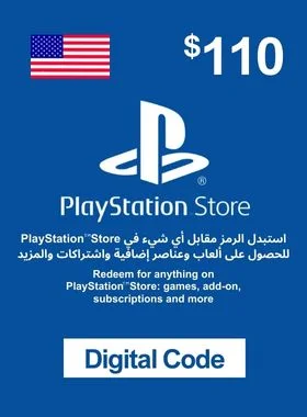 $110 PlayStation Network Card US