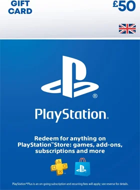 £50 PSN PlayStation Network Card UK